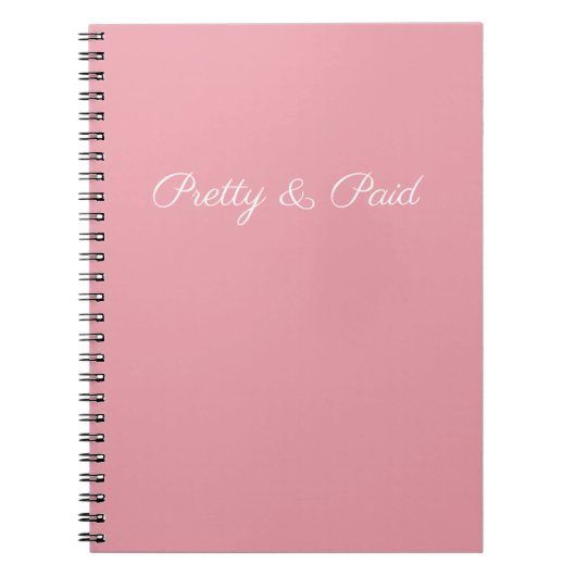 Cahier Simple Joli et Payé Petit (Devant)