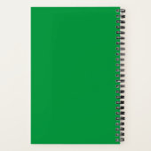 Cahier Simple Vert Notes et Idées Règle Large (Verso)