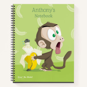 Cahier Singe Tooky avec Banane