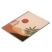 Cahier Soleil du désert Boho (Côté gauche)