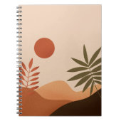 Cahier Soleil du désert Boho (Devant)
