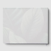 Cahier souvenir pour la mariée Livre d'or (Verso)