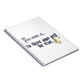 Cahier Soyez Vrai Envers Vous-Même (Côté Droit)