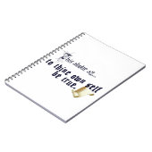 Cahier Soyez Vrai Envers Vous-Même (Côté gauche)