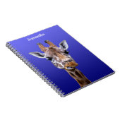 Cahier spiral girafe (Côté Droit)