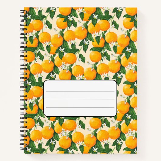 Cahier spiralé (Devant)