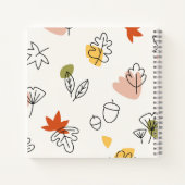 Cahier spiralé 8,5" x 8,5" (Dos)