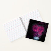 Cahier spiralé 8,5" x 8,5" (Intérieur)