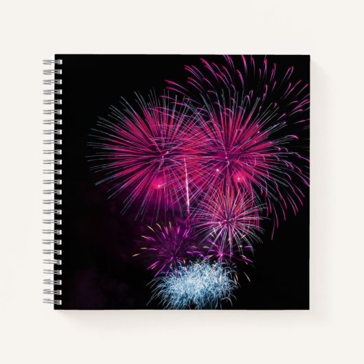 Cahier spiralé 8,5" x 8,5" (Devant)