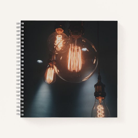Cahier spiralé 8,5" x 8,5" (Devant)