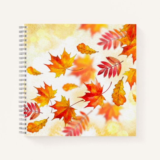 Cahier spiralé 8,5" x 8,5" (Devant)