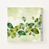 Cahier spiralé 8,5" x 8,5" (Dos)