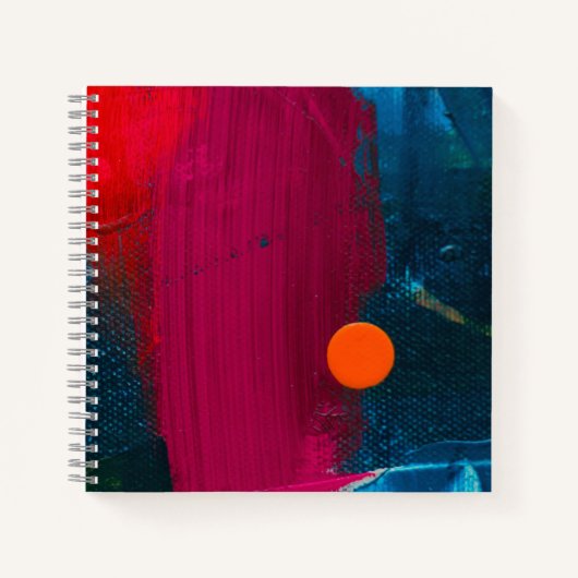 Cahier spiralé 8,5" x 8,5" (Devant)