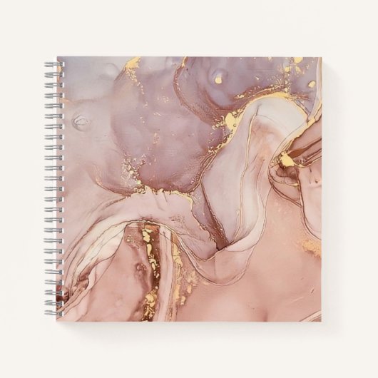 Cahier spiralé 8,5" x 8,5" (Devant)