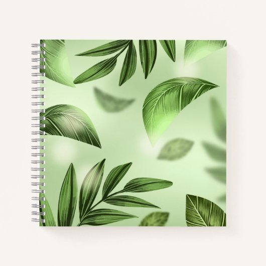 Cahier spiralé 8,5" x 8,5" (Devant)