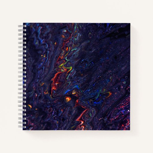 Cahier spiralé 8,5" x 8,5" (Devant)