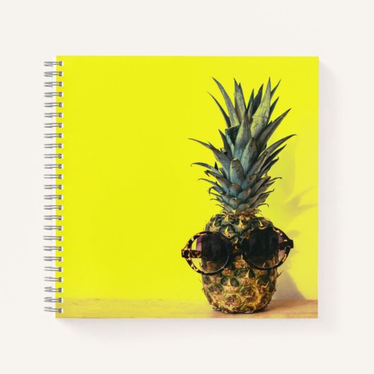 Cahier spiralé 8,5" x 8,5" (Devant)