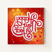 Cahier spiralé 8,5" x 8,5" (Dos)
