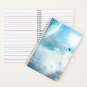 Cahier spiralé 8,5" x 8,5" (À l'intérieur)