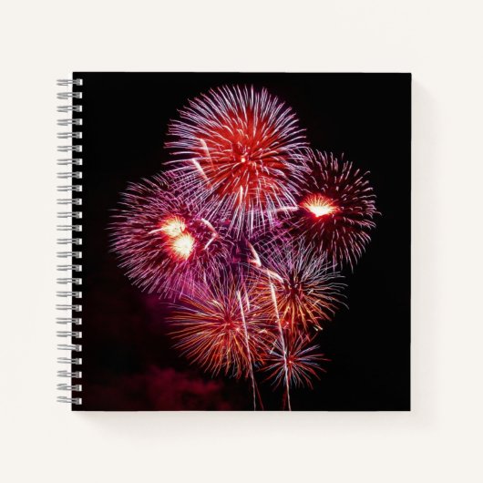 Cahier spiralé 8,5" x 8,5" (Devant)
