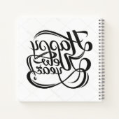 Cahier spiralé 8,5" x 8,5" (Dos)