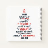 Cahier spiralé 8,5" x 8,5" (Dos)