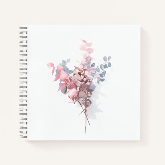 Cahier spiralé 8,5" x 8,5" (Devant)