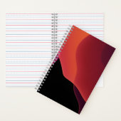 Cahier spiralé 8,5" x 8,5" (À l'intérieur)