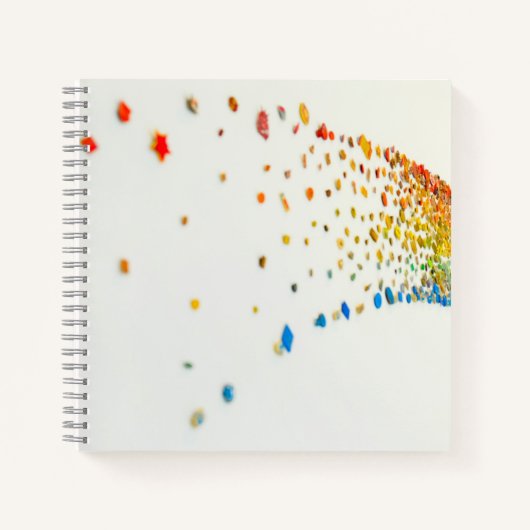 Cahier spiralé 8,5" x 8,5" (Devant)