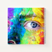 Cahier spiralé 8,5" x 8,5" (Dos)