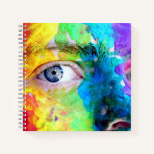 Cahier spiralé 8,5" x 8,5"