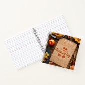 Cahier spiralé 8,5" x 8,5" (Intérieur)