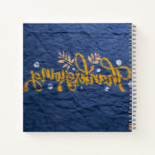 Cahier spiralé 8,5" x 8,5" (Dos)