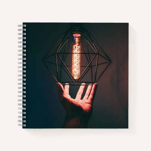 Cahier spiralé 8,5" x 8,5" (Devant)