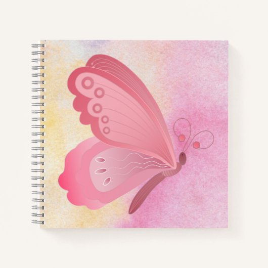 Cahier spiralé 8,5" x 8,5" (Devant)