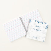 Cahier spiralé 8,5" x 8,5" (Intérieur)