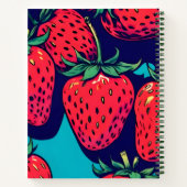 Cahier spirale à la fraise (Dos)