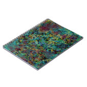 Cahier Spirale Abstrait Gribouillé Multicolore (Côté gauche)