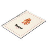 Cahier spiralé Ashes le Dragon (Côté gauche)