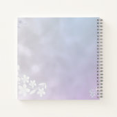 Cahier spiralé au calme raffiné (Dos)