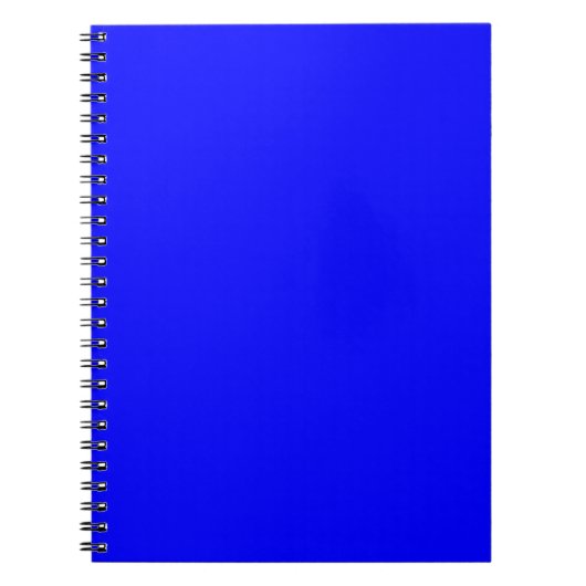 Cahier Spirale Bleu (Devant)