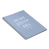 Cahier Spirale Bleu De Mon Ère D'étude (Côté Droit)