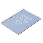 Cahier Spirale Bleu De Mon Ère D'étude (Côté gauche)