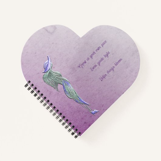 Cahier spiralé calme raffiné (Devant)