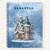 Cahier Spirale Château Conte de Fées Magique (Devant)