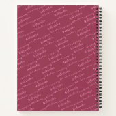 Cahier Spirale Chibi Pastèque Mignon (Dos)