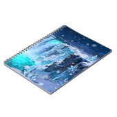 Cahier Spirale Chutes de Cristal Gelé (Côté gauche)
