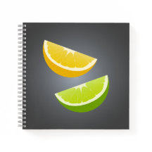Cahier Spirale Citron & Lime