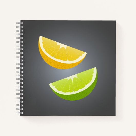 Cahier Spirale Citron & Lime (Devant)