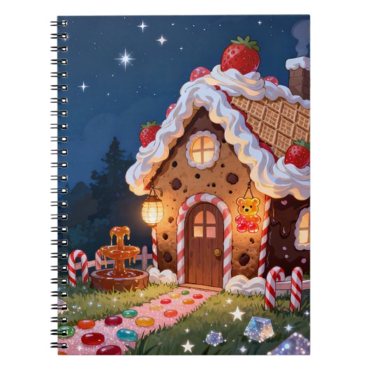 Cahier Spirale Cottage Bonbons Sucrés (Devant)
